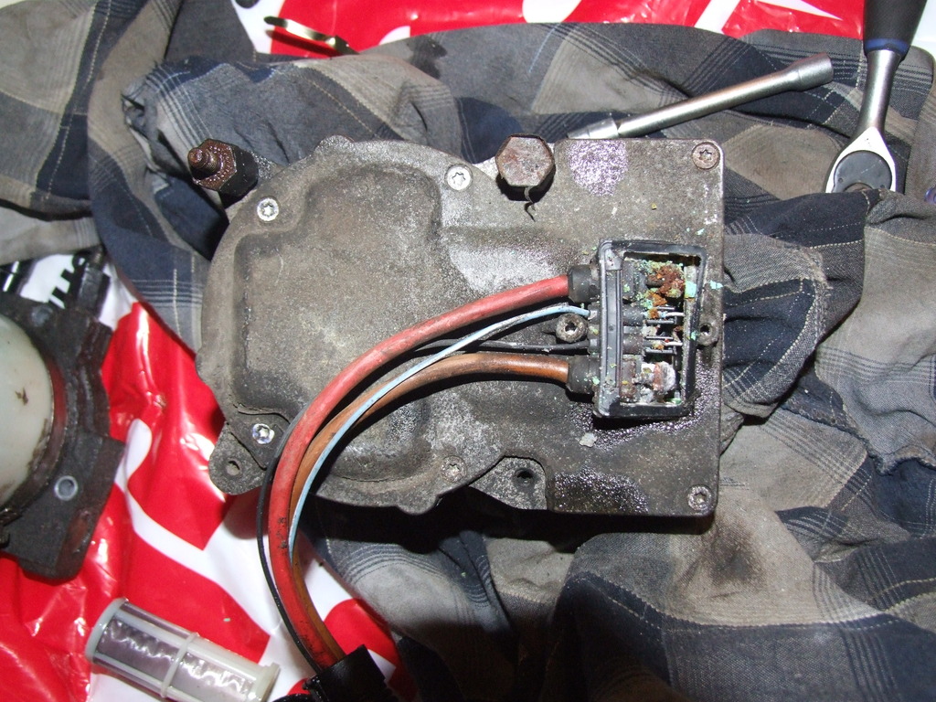 Pumpe mit Anschlüssen
